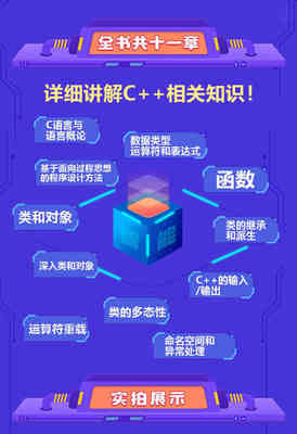 C++與C語言從入門到精通 零基礎自學軟件開發之路